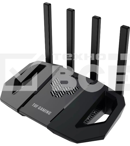 Роутер беспроводной Asus TUF-BE3600 BE3600 100/1000/2500BASE-T черный