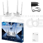 Роутер беспроводной Cudy WR3000E AX3000 10/100/1000BASE-TX белый, фото 1