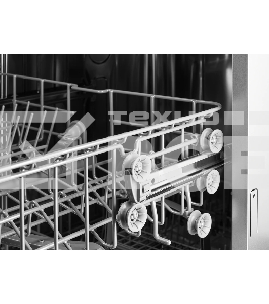 Встраиваемая посудомоечная машина MONSHER MD 4501полностью встраиваемая,  ширина 45 см, Количество корзин: 3, 9 комплектов посуды, Кнопочное управление, Отсрочка старта 1-24 часов, 5 программ: Авто. Интенсивная, ЭКО, 90 мин, Быстрая, Половинная загрузка, 