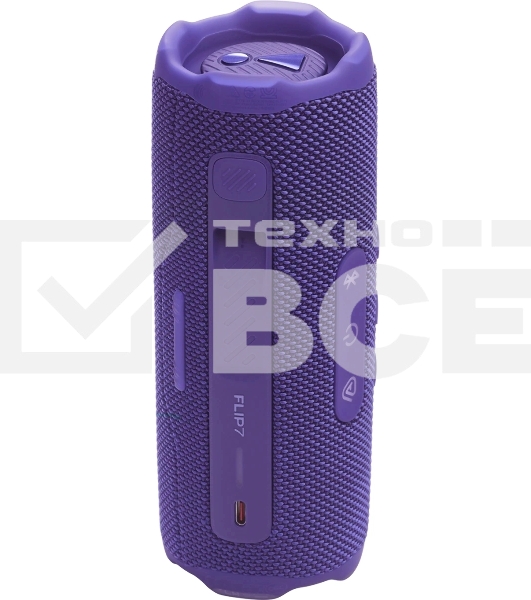 Колонка портативная JBL Flip 7 пурпурный 25W 1.0 BT 4800mAh (JBLFLIP7PUR)