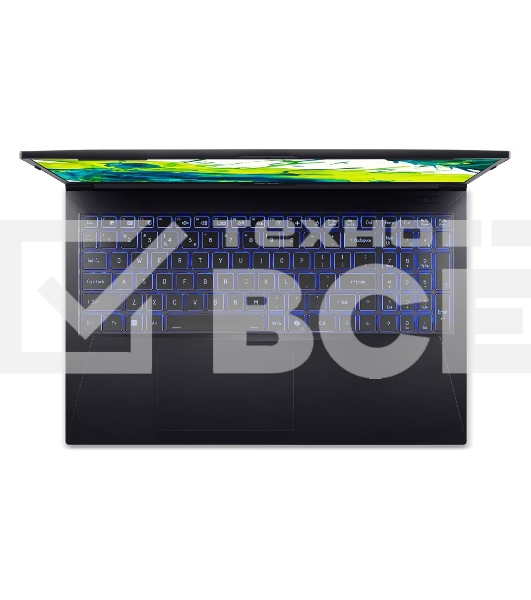 Ноутбук ACER Aspire 7 A715-59G-51DK черный 15.6'(1920x1080 (матовый) IPS)/Intel Core i5 13420H(2.1Ghz)/16384Mb/512PCISSD Gb/noDVD/Ext:nVidia GeForce RTX 3050(6144Mb)/Cam/BT/WiFi/50WHr/war 1y/2kg/Iron/NoOS