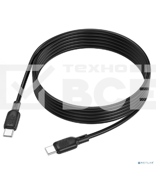 Кабель BOROFONE BX113 USB кабель Type-C/ 2m/ 3A/ Силикон/ Black