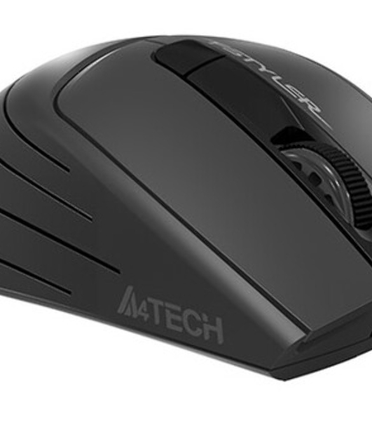 Мышь беспроводная A4Tech Fstyler FG30S белый/серый, 2000 dpi, радиоканал, USB, кнопки - 6