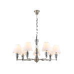 Люстра Ambrella light LH75256/7 SN/FR сатин никель/белый матовый E14*7 max 40W D860*520, фото10