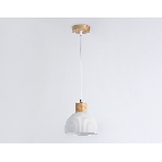 Светильник Ambrella light TR83133 LW/FR светлое дерево/белый матовый E27 max 40W D180*1040, фото4