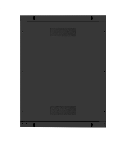 Шкаф телекоммуникационный 19' настенный 15U ExeGate EC-WM-15U.450.G.BLACK (19”, 15U, 600x450x769mm (ШхГхВ), передняя дверь закаленное стекло, съемные боковые панели, пыле- и влагозащита IP23, черный RAL 9004, 2 коробки)