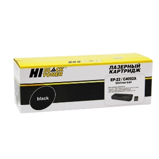 Картридж HP LJ 1100/3200/Canon LBP 800/810/1110/1120 (Hi-Black) C4092A/EP-22, 2,5K