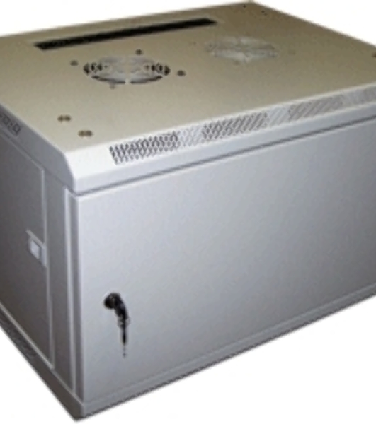 Шкаф настенный 2, 15U 600x600,  дверь металл