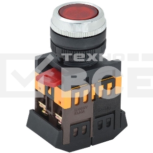 Кнопка ABLFS-22 кр. 1з+1р ИЭК BBT30-ABLFS-K04