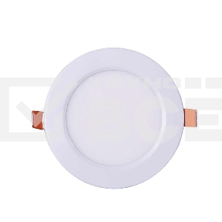 Светильник светодиодный ультратонкий встраив. PPL-R 6Вт 4000К IP40 WH d120мм круглый Jazzway 5008465A
