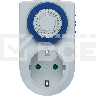 Таймер 61 557 NTR-A-S01-WH розет. электромех. Navigator 61557