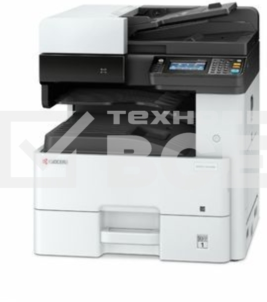 МФУ лазерный Kyocera Ecosys M4125idn (1102P23NL0), A3, ч/б, печ. до 25 стр/мин. (А4) до 12 стр/мин. (А3), скан. до 50 стр/мин., 1200 x 1200 dpi (печать) 600x600dpi (скан.), USB, RJ-45, NFC, Air Print, Mopria