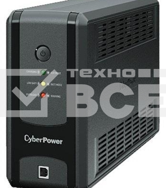 Источник бесперебойного питания CyberPower Line-Interactive UT650EIG, 650VA/360W USB/RJ11/45, (4 IEC С13)