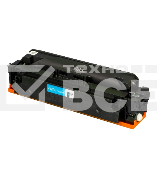 Картридж Sakura CF411X/046HC для HP и Canon, голубой, 5000 к.