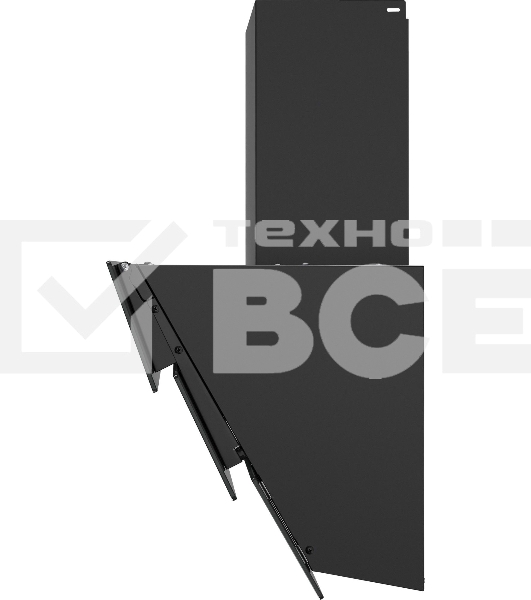 Вытяжка Maunfeld CASCADA PUSH 60 ЧЕРНЫЙ