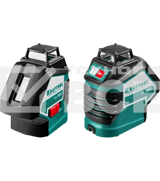 Уровни лазерные KRAFTOOL 34645 ''ll360'' 360 градусов 20м / 70м детектор