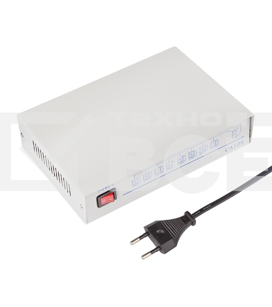 Делитель гнездо VGA на 8 гнезд VGA, 150 МГц, металл  Rexant