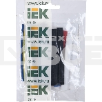 Набор трубок термоусадочных тонкостен. ТТУ 2/1; 4/2; 6/3; 8/4 (ЖЗ; С; К; Ч) 20х8см разноцвет. ИЭК UDRS-D2-D8-10-1, фото3