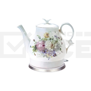 Чайник электрический керамика Kelli KL-1432, 2400 Вт, 1,7л.