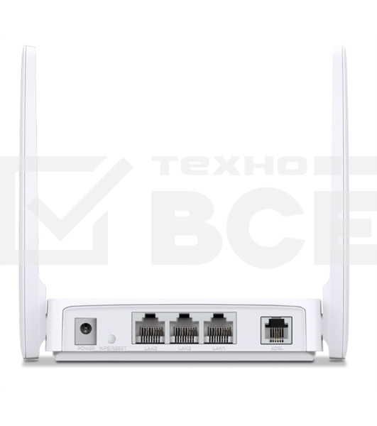 Роутер беспроводной Mercusys MW300D N300 10/100BASE-TX/ADSL