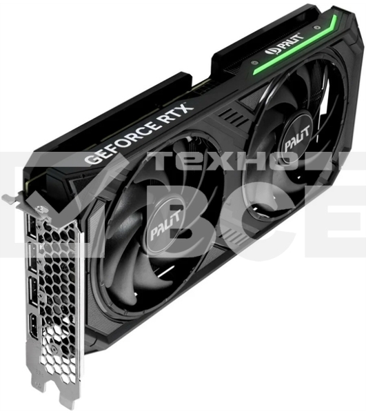 Видеокарта Palit RTX4060TI DUAL NVIDIA GeForce RTX 4060TI 8192Mb PCI-E 4.0  128 GDDR6 2310/9000 HDM Ret
