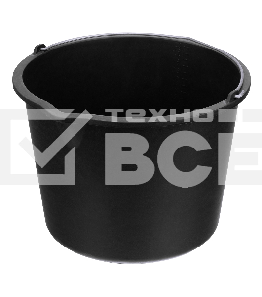 Ведро СИБРТЕХ 81435 строительное пластмассовое 20 л