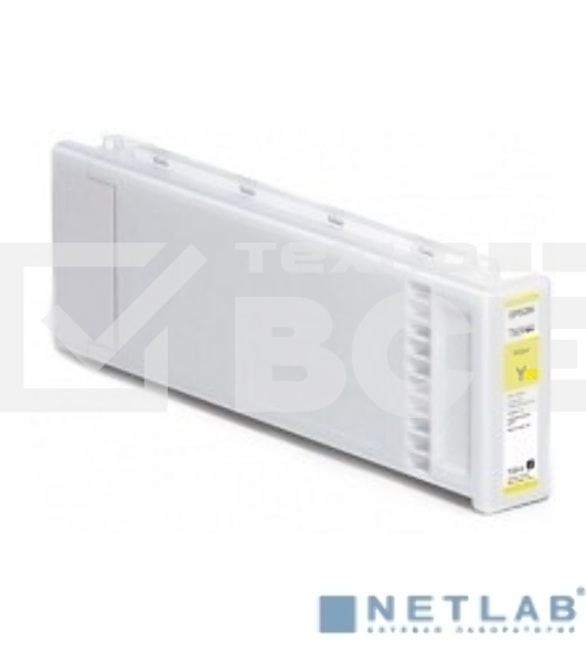 Струйный картридж EPSON C13T694400 для SC-T3000/T5000/T7000 UltraChrome XD Yellow T694400 700 мл