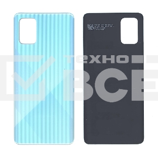 Задняя крышка для Samsung A715F Galaxy A71 (2019) синяя