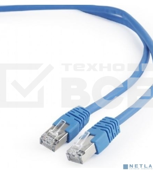 Патч-корд UTP Cablexpert кат.5e 0.25м, литой, многожильный (синий)