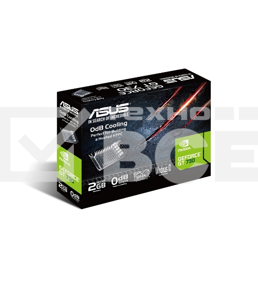 Видеокарта ASUS PCIE16 GT730 2Gb GDDR5 GT730-SL-2GD5-BRK
