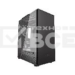 Компьютерный корпус  PCCooler IE200 BK, Tempered Glass Full Tower, черный, TG, SPCC, 1x120mm ARGB E-ATX, ATX, mATX, mITX 180/380/220mm 4x2.5