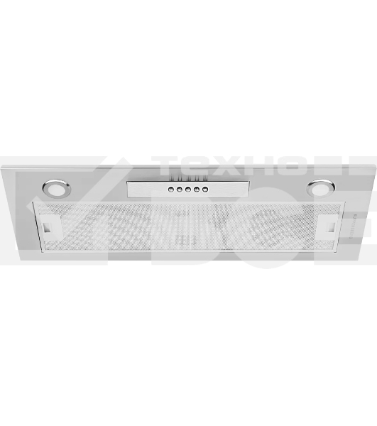 Встраиваемая вытяжка Kuppersberg INLINEA 70 LX 25 х 70 х 28.5 см, 650 м3/ч, 42 дБ, отвод/циркуляция, кнопочное управление, 3 скорости, нержавеющая сталь