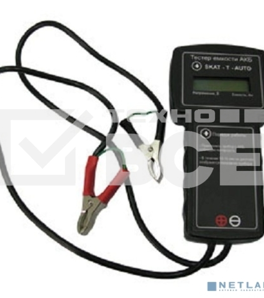 Тестер емкости аккумулятора автоматический (12В от 1.0 до 120А.ч) SKAT-T-AUTO Бастион 254