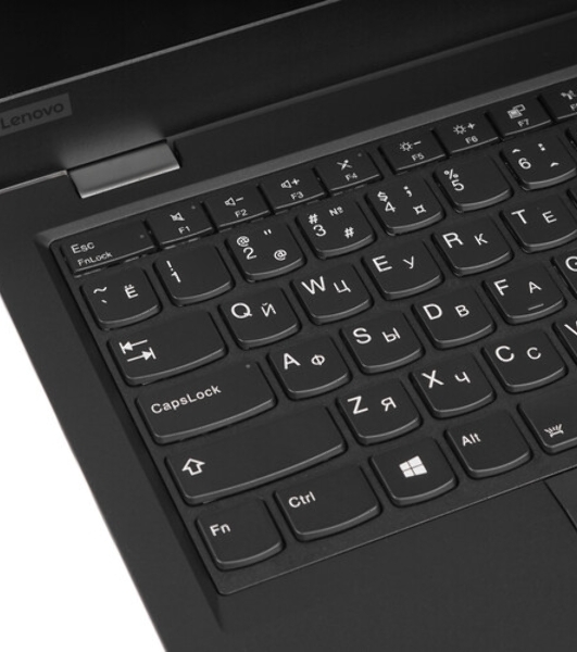 Клавиатура для ноутбука Lenovo X280 черная с подсветкой