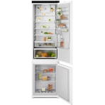 Холодильник встраиваемый ELECTROLUX ENT6MD19S3 комбинированный No Frost (морозильная камера), электронное управление, полезный объём: 269 л (207 + 62 л), перенавешиваемые двери, складная полка, полка для вина, лоток для яиц, 54x54.9x189.5 см, фото4