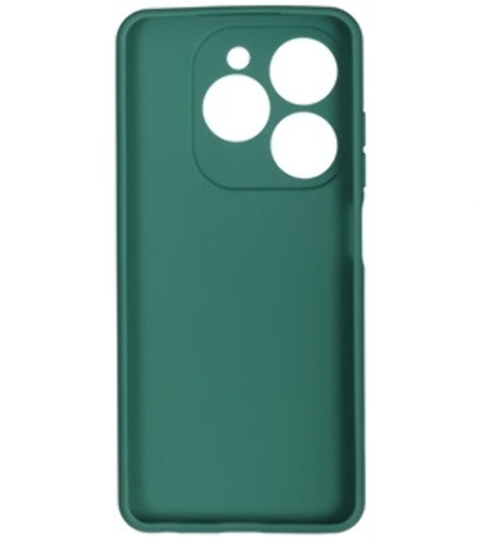 Чехол (клип-кейс) BoraSCO для Tecno Spark 20/20C/Go 2024/Pop 8 Microfiber Case зеленый опал