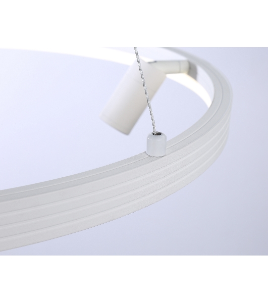 Светильник Ambrella light FL5281/1+3 WH белый 50W 3000K/4200K/6400K+4200K D500*1200 (ПДУ ИК)
