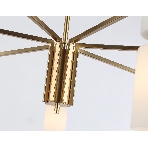 Люстра Ambrella light LH56126/7 BS/FR латунь/белый матовый E14*7 max 40W D705*350, фото4