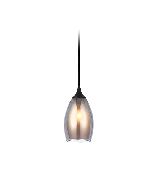 Светильник Ambrella light TR3535 BK/SM/FR черный/дымчатый/белый матовый E27 max 40W D120*800