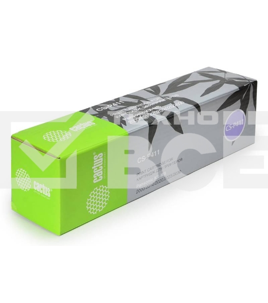 Картридж лазерный Cactus CS-P411 черный (2000 стр.) для Panasonic MB1900/MB2000/MB2010/MB2020/MB2025/MB2030
