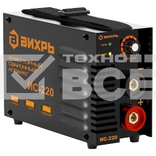 Сварочный аппарат ВИХРЬ ИС-220 65/52160-260в 10-220А инверторный