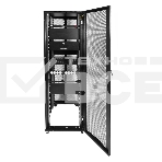 Шкаф серверныйЦМО! ПРОФ напольный 42U (800x1200) дверь перфорированная 2 шт., цвет черный, в сборе (ШТК-СП-42.8.12-44АА-9005), фото5