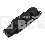 Розетка (колодка) штепсельная трехместная влагозащищенная 2P+PE 230V, 16 А, IP44 каучук PROconnect, фото2