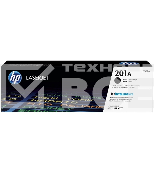 Тонер Картридж HP 201A CF400A черный для HP CLJ Pro M252/M277 (1500стр.)