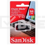 Флеш диск Sandisk 64Gb Cruzer Blade SDCZ50-064G-B35 USB2.0 черный/красный, фото17
