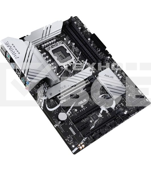 Материнская плата ASUS PRIME Z790-P, LGA 1700, Intel Z790, 4xDDR5, 4xSATA, 3xM.2 PCIe 4.0 x4, 1xPCIe 5.0 x16, 3xPCIe x4, 1xPCIe x1, 1xHDMI, 1xDP, 1xUSB-C 3.2 Gen 2x2, 1xUSB 3.2 Gen 2, 2xUSB 3.2 Gen 1, 4xUSB 2.0, 1x 2.5Gb LAN, 3x3.5 мм, 7.1, ATX