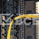 Вертикальные органайзеры с пластиковыми пальцами 149 мм, 42U, для шкафов Business шириной 800 мм, 2 шт., черные, фото3