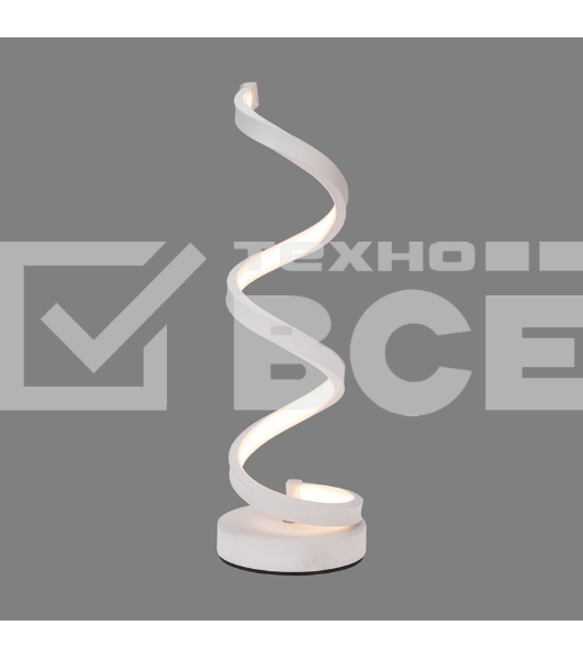 Светильник декоративный Spiral Trio, LED, 2Вт, 3000К, 5В, белый REXANT