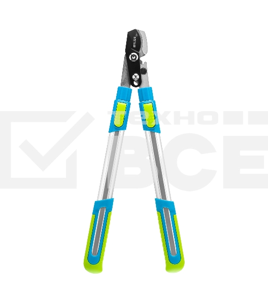 Сучкорез прямого реза, 560-735 мм, телескопические алюминиевые рукоятки, LUXE Palisad