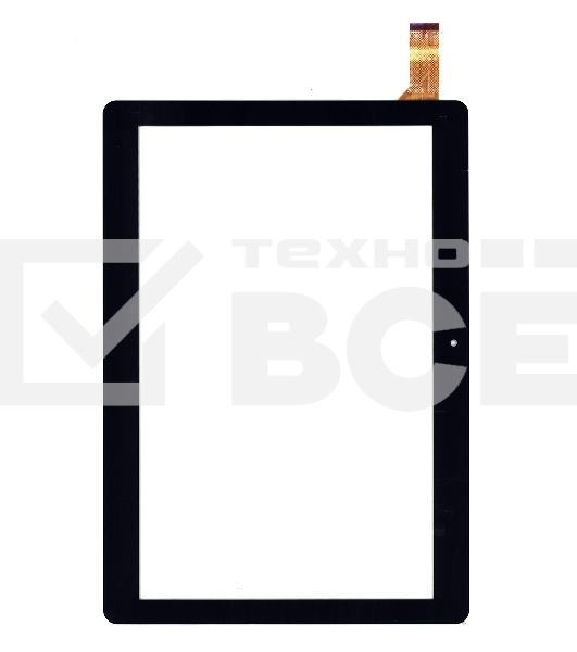 Сенсорное стекло (тачскрин) DEXP Ursus P510 4G, черное